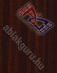 Mahagóni színű műanyag ablak Mahogany Mahagon AP 05 RENOLIT 2097013.jpg
